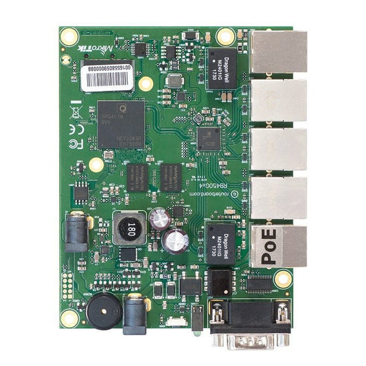 Mikrotik - RB450Gx4 router Gigabit Ethernet Verde