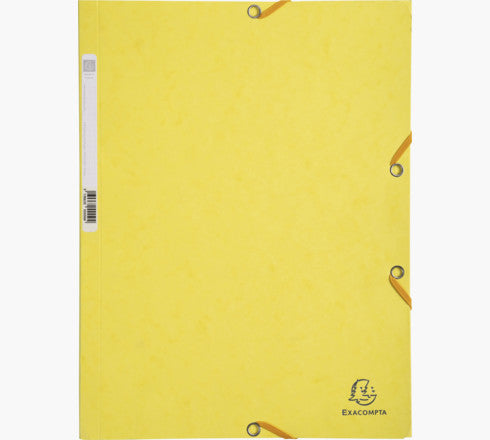 Exacompta - 55529E carpeta Caja de cartón Amarillo A4