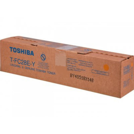 Toshiba - T-FC28E-Y cartucho de tóner 1 pieza(s) Original Amarillo