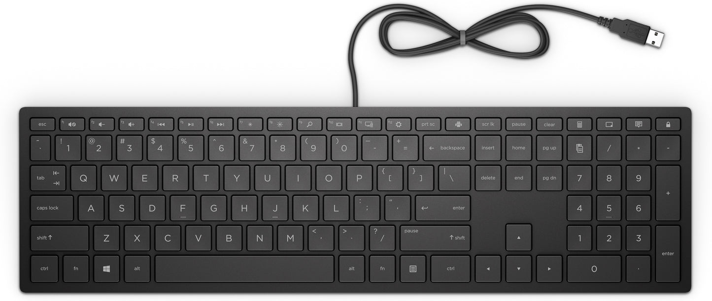 HP - Teclado con cable Pavilion 300