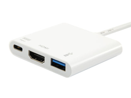 Equip - 133461 base para portátil y replicador de puertos USB 3.2 Gen 1 (3.1 Gen 1) Type-C Blanco