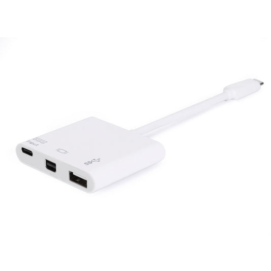 Equip - 133463 base para portátil y replicador de puertos USB 3.2 Gen 1 (3.1 Gen 1) Type-C Blanco