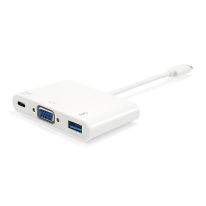 Equip - 133462 base para portátil y replicador de puertos USB 3.2 Gen 1 (3.1 Gen 1) Type-C Blanco