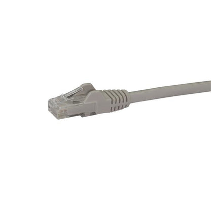 StarTech.com - Cable de 10m Gris de Red Gigabit Cat6 Ethernet RJ45 sin Enganche - Snagless