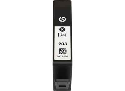 HP 903 Black Original cartucho de tinta Rendimiento estándar Negro