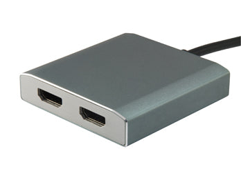 Equip - 133464 Adaptador gráfico USB 4096 x 2160 Pixeles Gris