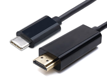 Equip 133466 adaptador de cable de vídeo 1,8 m USB Tipo C HDMI tipo A (Estándar) Negro