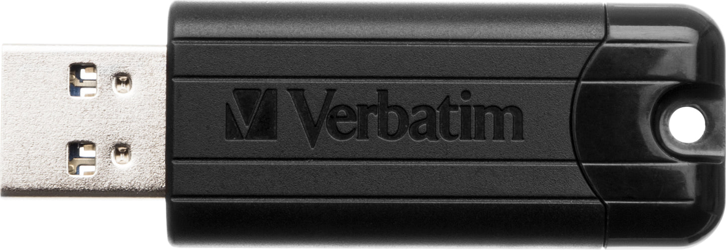 Verbatim - PinStripe 3.0 - Unidad USB 3.0 de 128GB ? - Negro