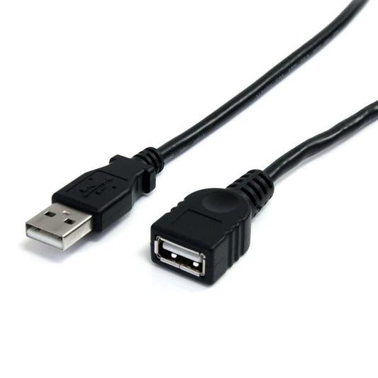 StarTech.com - USBEXTAA10BK cable USB USB 2.0 3 m USB A Negro