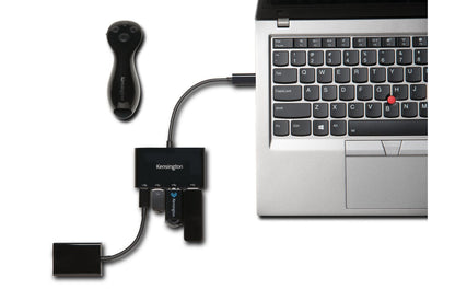 Kensington - Hub USB-C de 4 puertos CH1000