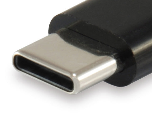 Equip - 133472 cambiador de género para cable USB C Micro USB B Negro