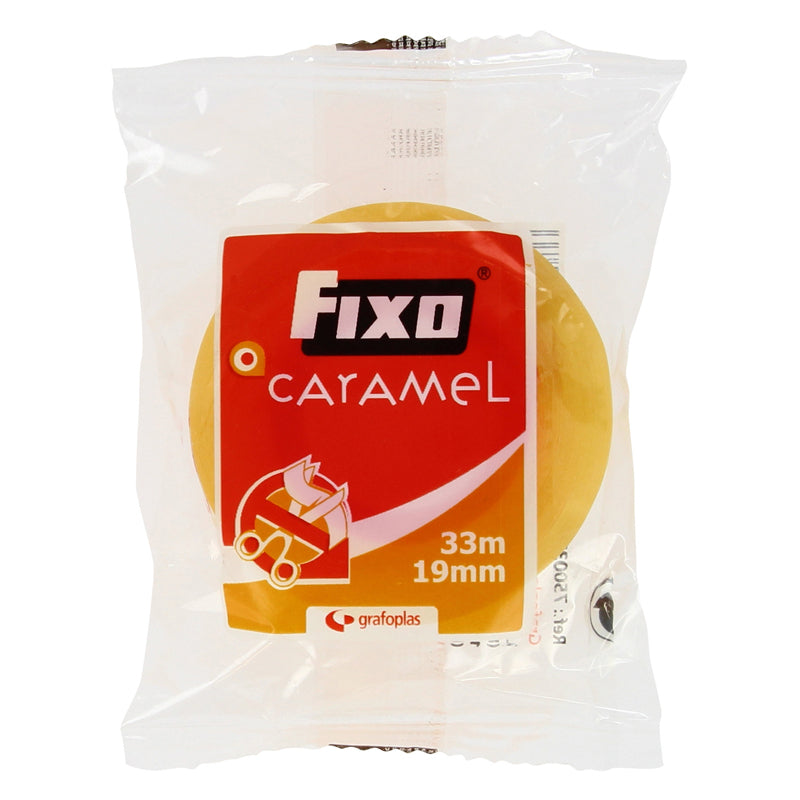 Fixo - 75003300 cinta adhesiva para manualidades 33 m Caramelo