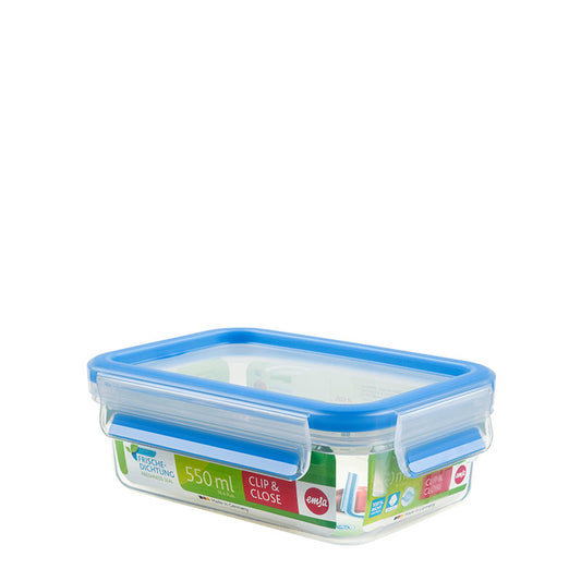 EMSA - 508538 recipiente de almacenar comida Rectangular Caja Transparente 8 pieza(s)