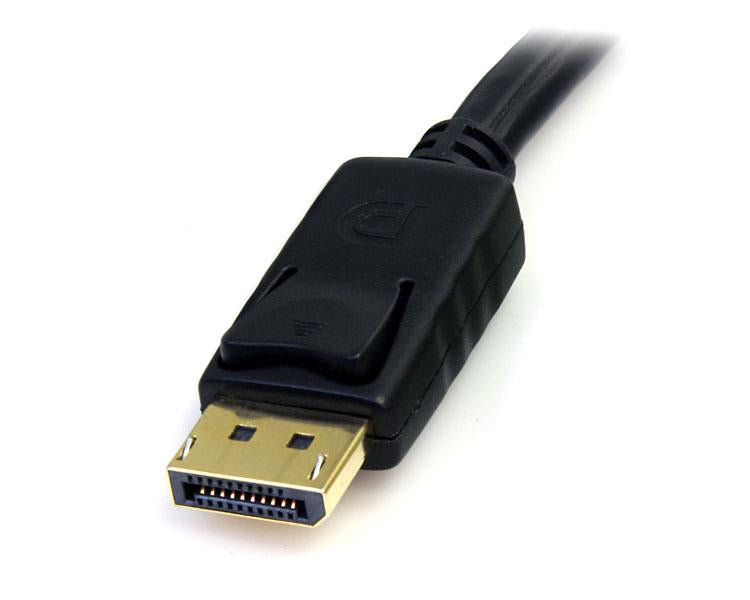 StarTech.com - Cable Conmutador KVM USB DisplayPort 4 en 1 c/ Audio y Micrófono - 6 pies