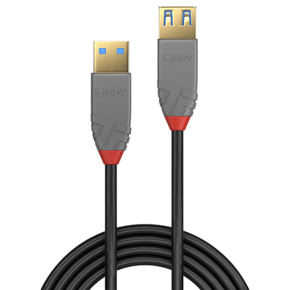 Lindy - 36763 cable USB USB 3.2 Gen 1 (3.1 Gen 1) 3 m USB A Negro