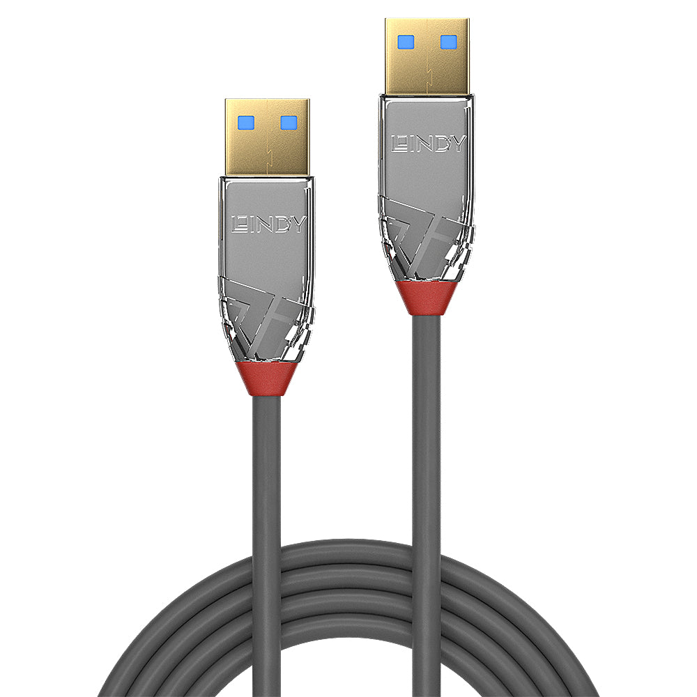 Lindy - 36629 cable USB USB 3.2 Gen 1 (3.1 Gen 1) 5 m USB A Gris