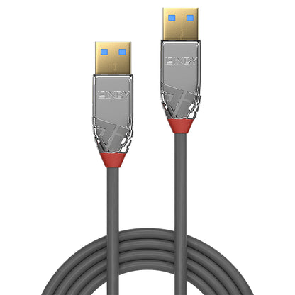 Lindy - 36628 cable USB USB 3.2 Gen 1 (3.1 Gen 1) 3 m USB A Gris