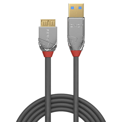 Lindy - 36657 cable USB USB 3.2 Gen 1 (3.1 Gen 1) 1 m USB A Micro-USB B Gris