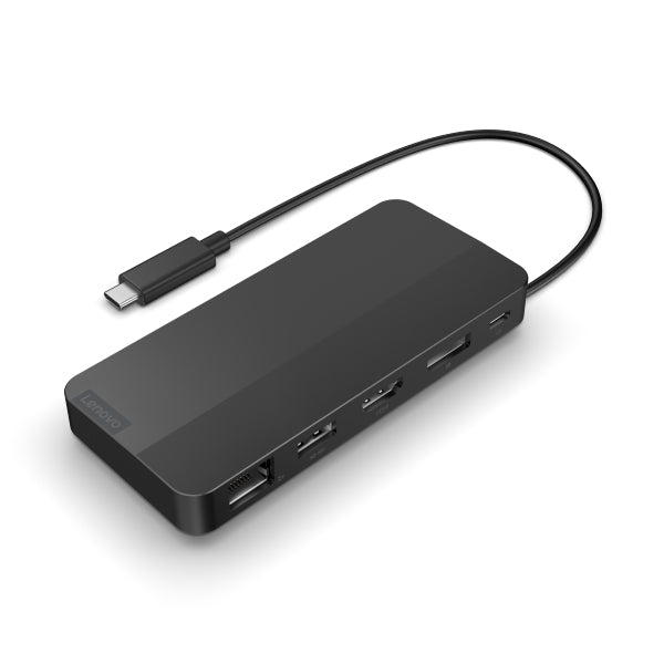 Lenovo - 40B90000WW base para portátil y replicador de puertos Alámbrico USB 3.2 Gen 1 (3.1 Gen 1) Type-C Negro