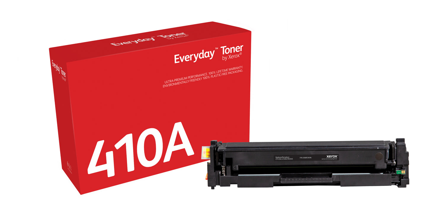 Everyday El tóner ™ Negro de Xerox es compatible con HP 410A (CF410A), Capacidad estándar