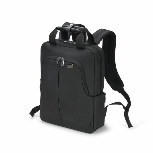 DICOTA - Eco Slim PRO mochila Mochila informal Negro Tereftalato de polietileno (PET)