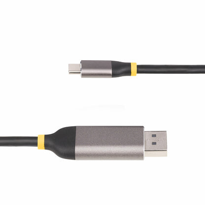 StarTech.com - Cable Adaptador de Vídeo USB-C a DisplayPort de 3m -8K 60Hz - 4K 144Hz - HDR10 - Conversor de Vídeo USB Tipo C a DP 1.4 - Cable Convertidor Compatible con USB4/Thunderbolt 3/4