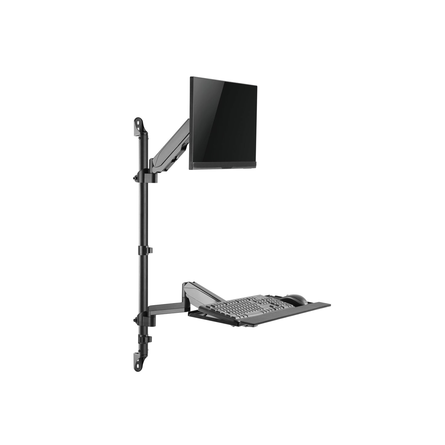 Equip - 650170 soporte y montura para estación de trabajo/PC todo en uno 8 kg Negro 43 2 cm (17") 81 3 cm (32")