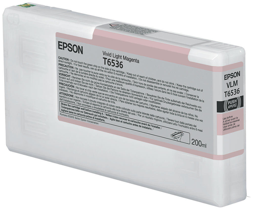 Epson Cartucho T6536 magenta claro vivo