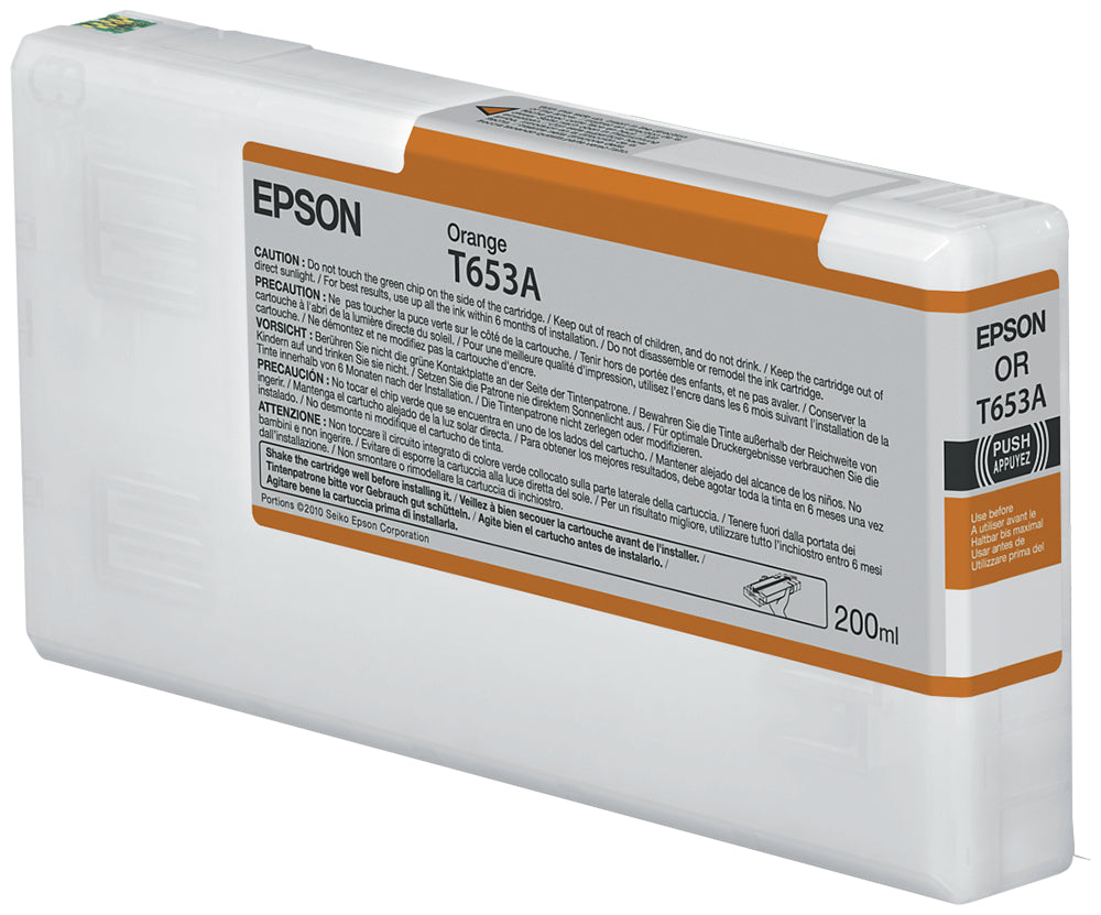 Epson Cartucho T653A amarillo