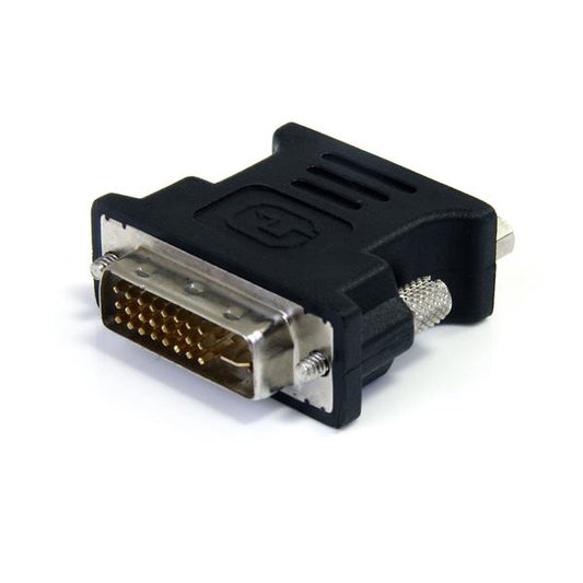 StarTech.com - Adaptador Conversor DVI-I a VGA - DVI-I Macho - HD15 Hembra - Negro