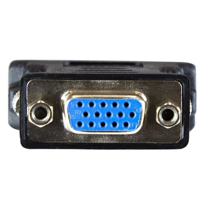 StarTech.com - Adaptador Conversor DVI-I a VGA - DVI-I Macho - HD15 Hembra - Negro