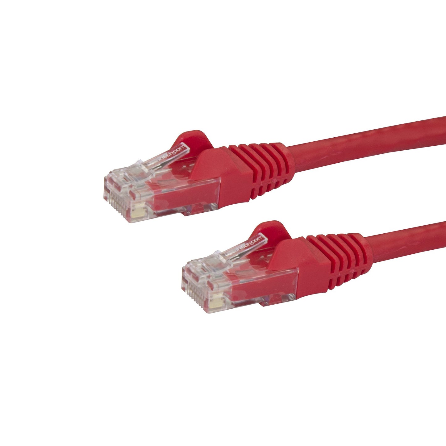 StarTech.com - Cable de Red de 0 5m Rojo Cat6 UTP Ethernet Gigabit RJ45 sin Enganches