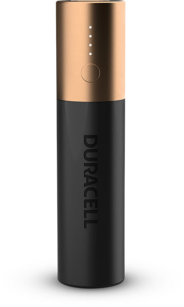 Duracell - 5002730 batería externa 3350 mAh Negro  Oro