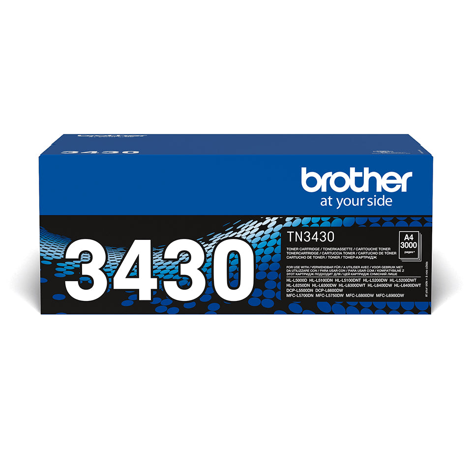 Brother TN-3430 cartucho de tóner 1 pieza(s) Original Negro