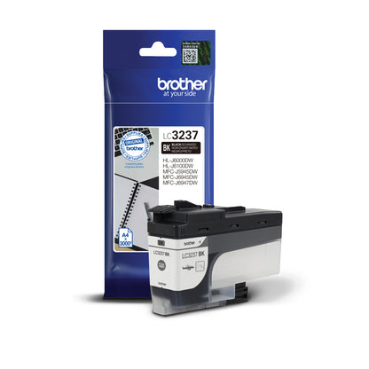 Brother LC-3237BK cartucho de tinta 1 pieza(s) Original Rendimiento estándar Negro