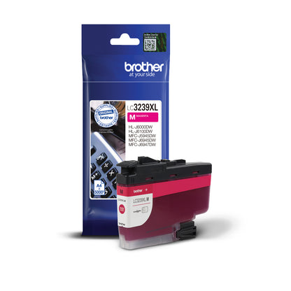 Brother LC-3239XLM cartucho de tinta 1 pieza(s) Original Alto rendimiento (XL) Magenta