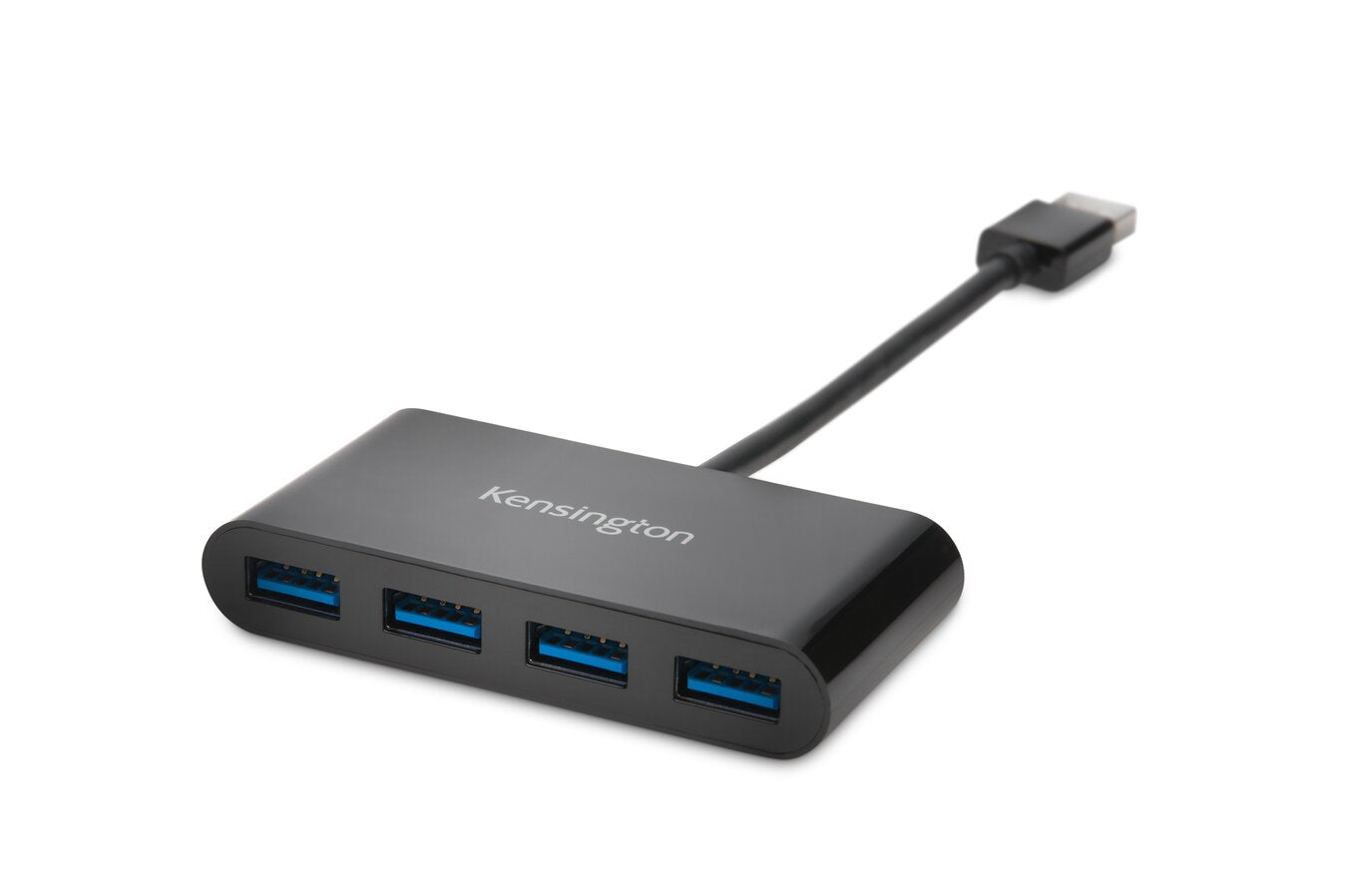 Kensington - Hub USB 3.0 de cuatro puertos UH4000: negro