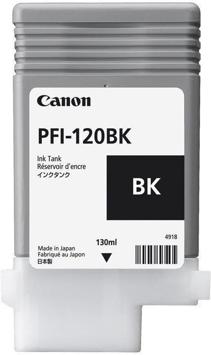 Canon PFI-120BK cartucho de tinta 1 pieza(s) Original Negro