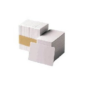 Zebra - Premier PVC Card  30 mil Low Coercivity Mag. Stripe (5 packs x 100)