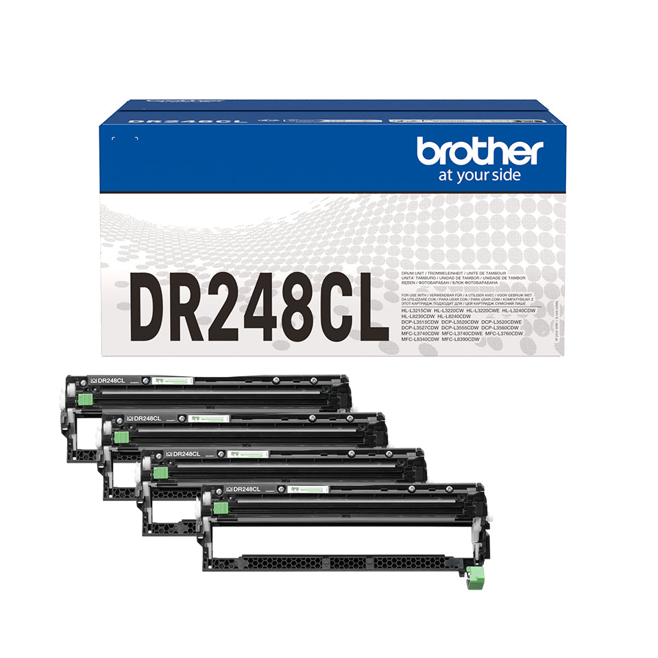 Brother DR-248CL tambor de impresora Original 4 pieza(s) Multipack