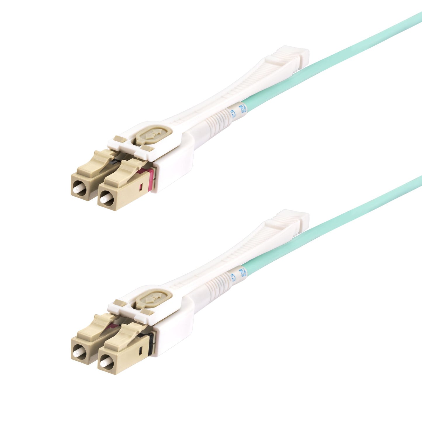 StarTech.com - Cable de Fibra Óptica Multimodo LC a LC (UPC) OM4 de 3m - con Pestillos - 50/125µm - Redes de 100G - Resistente a los Dobleces - Low Insertion Loss - LSZH