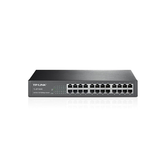 TP-Link - TL-SF1024D No administrado Fast Ethernet (10/100) 1U Negro