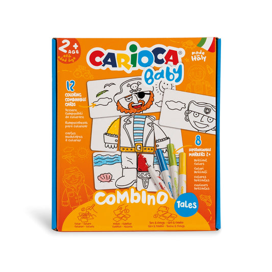 Carioca - Puzle Combino Pirates BABY Juego de imágenes para colorear