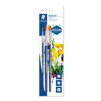 Staedtler - 989-SBK3-3 pincel para bellas artes 3 pieza(s)