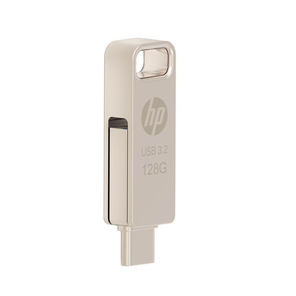 PNY - HPFD206C-128 unidad flash USB 128 GB USB Type-A / USB Type-C 3.2 Gen 2 (3.1 Gen 2) Plata