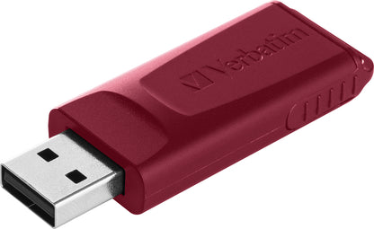 Verbatim - Slider - Unidad USB - 2x32 GB  Azul/Rojo