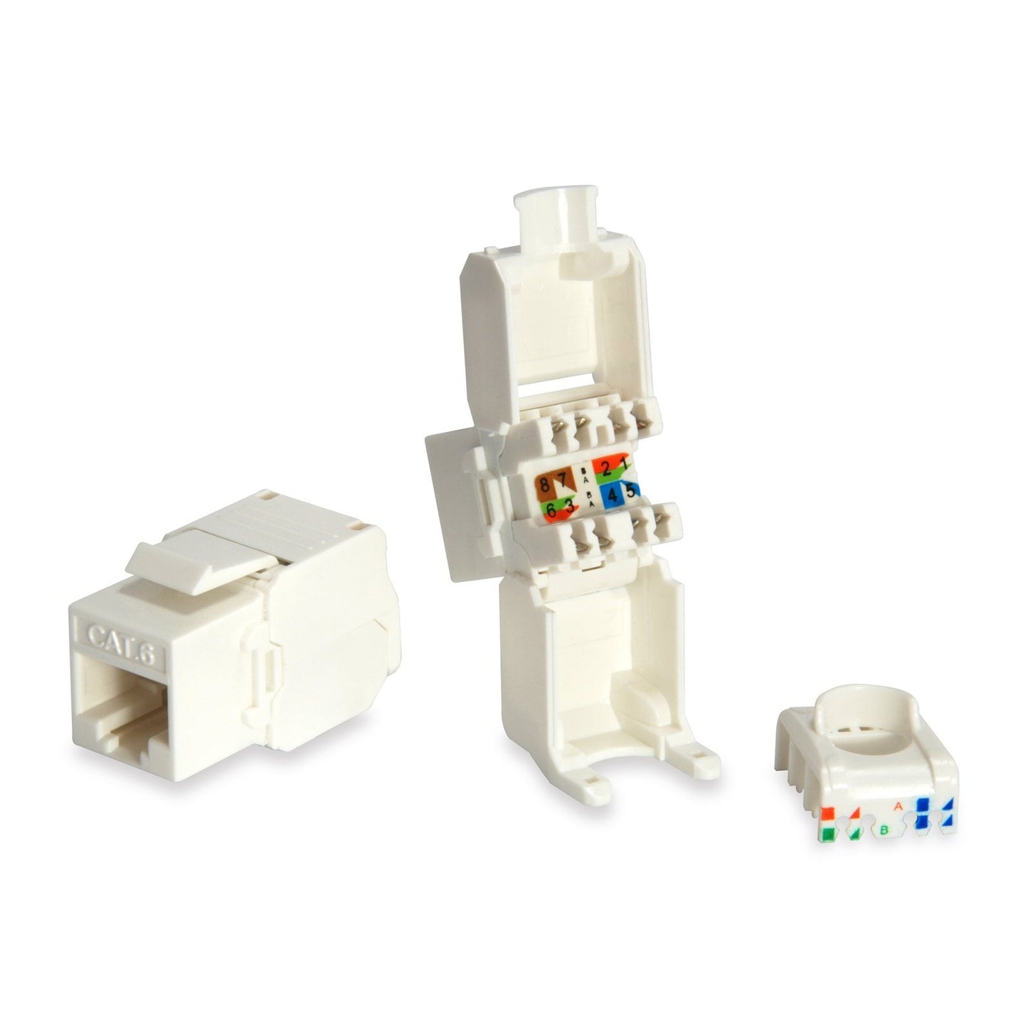 Equip - 769216 cambiador de género para cable RJ-45 LSA Blanco