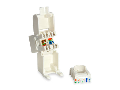 Equip - 769216 cambiador de género para cable RJ-45 LSA Blanco