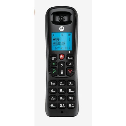 Motorola - CD4001 Teléfono DECT Identificador de llamadas Negro