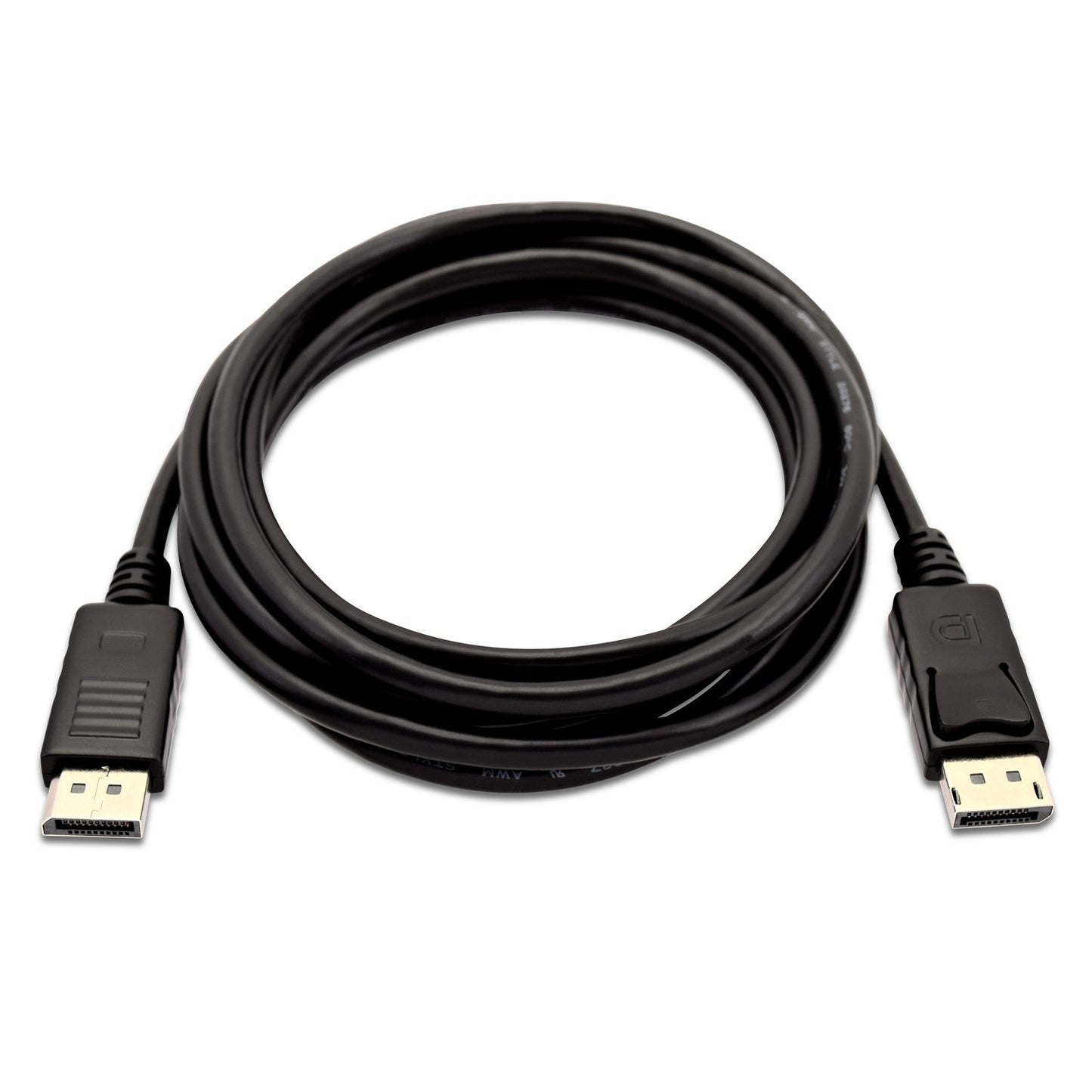 V7 - DisplayPort a DisplayPort de 3 metros color negro